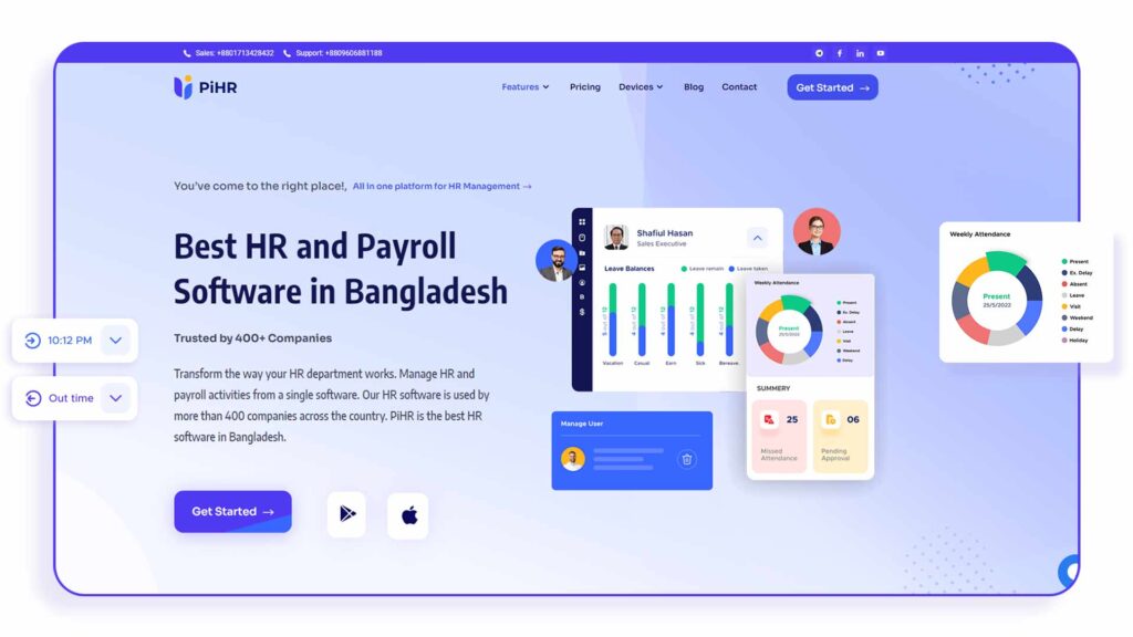 PiHR - Best HR & Payroll Management Software